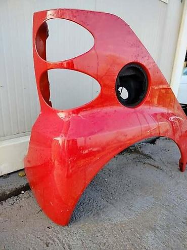auto maglenke: ZADNJE DESNO KRILO CRVENO ZA SMART FORTWO OD 2007. DO 2014. GOD. | — 2