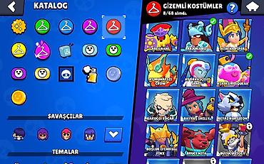 Другое: Brawl Stars hesabı – geniş kosmetik kolleksiya - Emosiyon və — 4