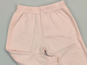 spodnie dresowe rozowe: Spodnie dresowe, 12-18 m, stan - Bardzo dobry