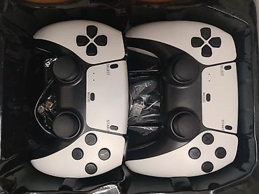 playstation 5 gamepad: 2.4G Wireless Controller Gamepad + 4K Ultra HD Game Stick dəsti — 2