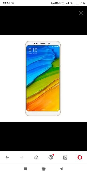 i̇pad 5: Xiaomi Redmi 5 Plus (qızılı rəng) Xüsusiyyətlər: - 5.99" Full HD+