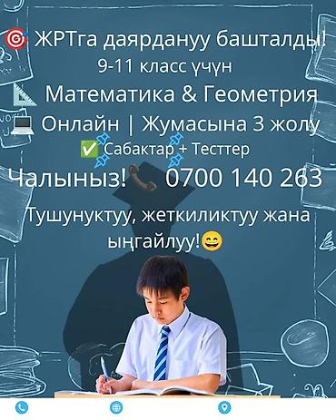 Репетиторы школьной программы: Репетитор по алгебре и геометрии — 1