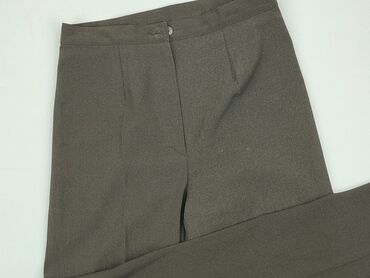 spodnie dzwony czarne materiałowe: Material trousers, M (EU 38), condition - Very good