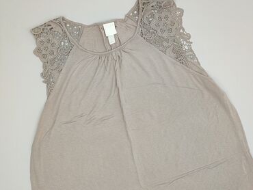 spodnie z szerokimi nogawkami h m: H&M, Bluzka damska, rozmiar L