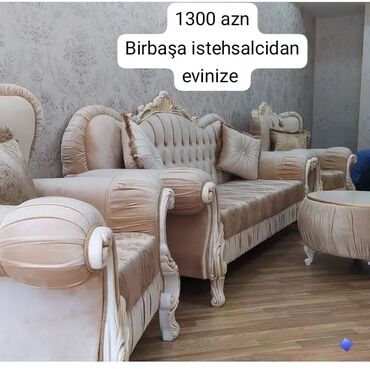 Çarpayılar: Divan, 2 kreslo