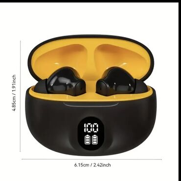 наушник bluetooth: 2025 Новые беспроводные наушники HD Стерео Звук Устойчивость к поту