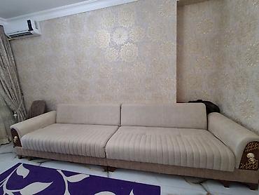 Диваны: Bej rəngli geniş divan - Ölçü: təxminən 3 metr uzunluq (6 böyük — 9