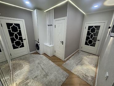квартира манас аренда: 1 комната, 54 м², Ала-Арча ТРЦ Элитка, 1 этаж, Дизайнерский ремонт — 1
