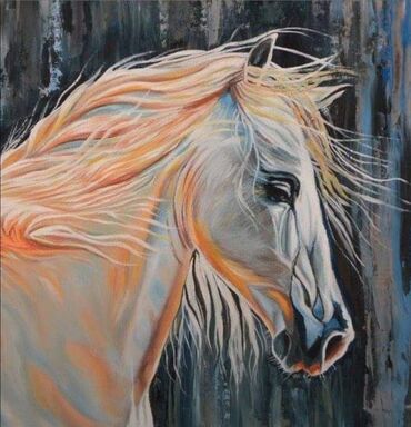 protiv komaraca na otvorenom: Painting, 50 x 40 cm, New