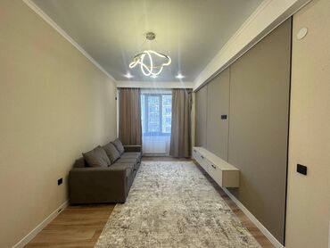 квартира берилет салиева алматинка: 1 комната, 42 м², Элитка, 11 этаж, Евроремонт