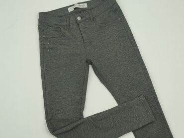 spódnice jeansowe z przetarciami bershka: Material trousers, Denim Co, M (EU 38), condition - Very good