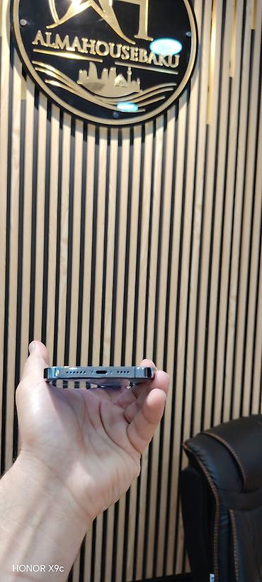 apple 13 pro adapter: IPhone 13 Pro Max, 256 GB, Sierra Blue, Face ID, Sənədlərlə, Zəmanət — 3