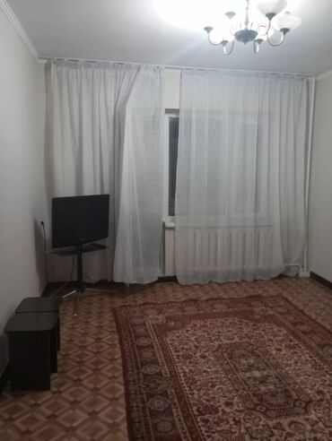 бишкек квартира месяц: 2 комнаты, Агентство недвижимости, Без подселения, С мебелью полностью