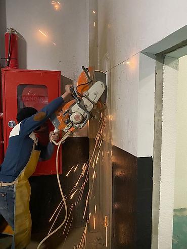 karotçu: Beton kəsimi və deşimi xidməti - Armaturlu/armatursuz betonun dəqiq — 4