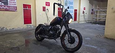 Motosikletlər: Bobber/Chopper tərzində xüsusi yığılmış motosiklet Elaveler olubdu — 2