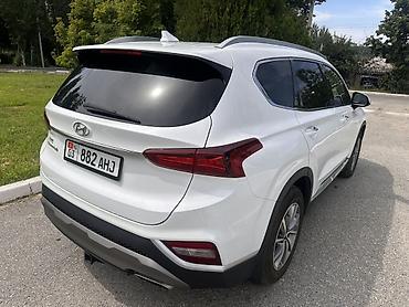 капот sonata: Hyundai Santa Fe: 2020 г., 2.4 л, Автомат, Бензин, Кроссовер — 4