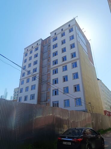 хата кок жар: 2 комнаты, 63 м², Элитка, 9 этаж, ПСО (под самоотделку)