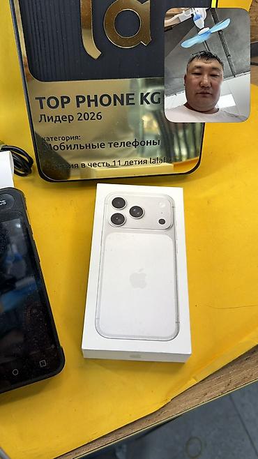 epix pro: IPhone 17 Pro, Б/у, 256 ГБ, Коробка, 100 % — 2