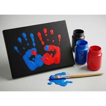 Открытки: Картины Отпечатки ладони рук наборы Отпечаток ладони на холсте Наборы — 15