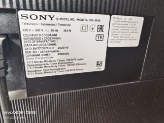 Телевизоры: 🔥 Продаю OLED телевизор Sony KD-55A8 + мощный саундбар Klipsch Cinema — 6