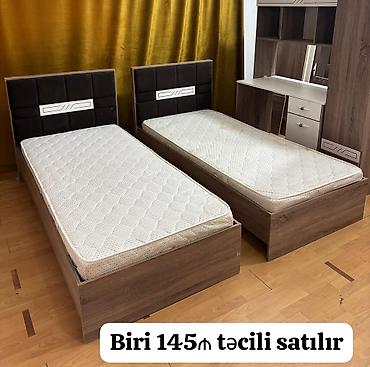 Digər mebel: ZeymoPerladan iki carpayı biri 145azn təcili satılır matras daxildi — 1