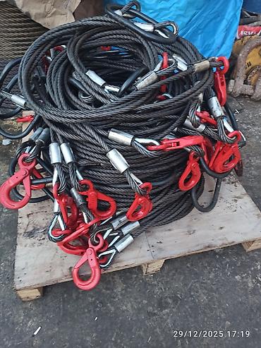 Metal troslar: Polad trosdan hazırlanmış qaldırıcı slinglər pauk Məhsul təsviri: - — 3