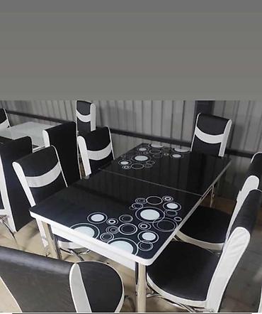 Setovi stolova i stolica: 02. Komplet sto i 6 stolica nova cena 230e — 10