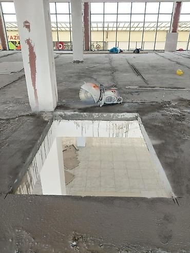şeyf qapi: Beton və dəmir-beton kəsimi, divarda qapı-pəncərə yeri açılması, kanal — 6
