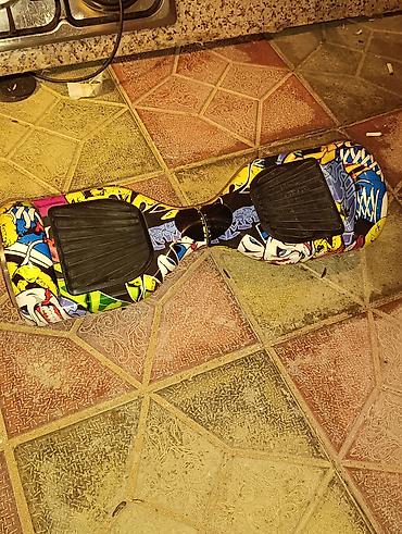 tar: Qrafiti dizaynlı hoverboard (self-balance skuter) - Ölçü: 6.5 düymlük — 2