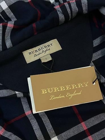 pull and: Худи на молнии Burberry - Цвет: темно‑синий - Подкладка капюшона — 3
