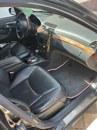 динамики w220: Mercedes-Benz S-Class: 2001 г., 3.7 л, Автомат, Бензин, Седан — 10