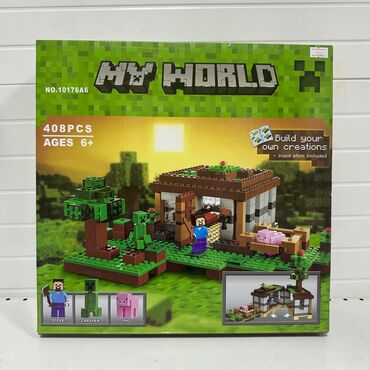 развивающие: Лего конструктор “My World” Погрузитесь в мир творчества и
