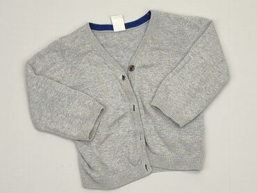 sweterek niemowlęcy dla chłopca: Cardigan, H&M, 9-12 months, condition - Good