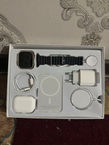 apple watch 10 цена бишкек: Набор аксессуаров для айфон ********** 1. AirPods Pro(с чехлом ) 2