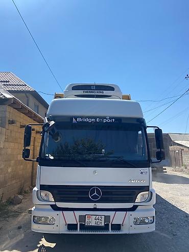 Транспорт: Рефрижераторный грузовик Mercedes‑Benz Atego с изотермическим фургоном — 5