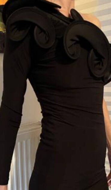 Haljine: Zara bоја - Crna, Večernji, maturski, Drugi tip rukava — 6