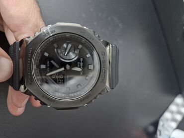 часы мужские спортивные: Спорттук саат, Casio (G-Shock), GPS, Барометр, Альтиметр, Суу өткөрбөөчү, Башка түзүлүштөр менен сихрондоштуруу, Асыл нуска, Эркектердики, Колдонулган