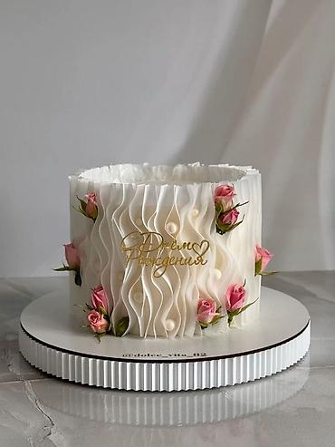 Кондитерские изделия, сладости: Именные торты на день рождения с декоративными топперами - Оформление — 10