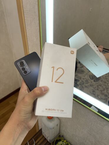 Xiaomi: Xiaomi, Mi 12 Lite, Б/у, 256 ГБ, цвет - Серый, 2 SIM