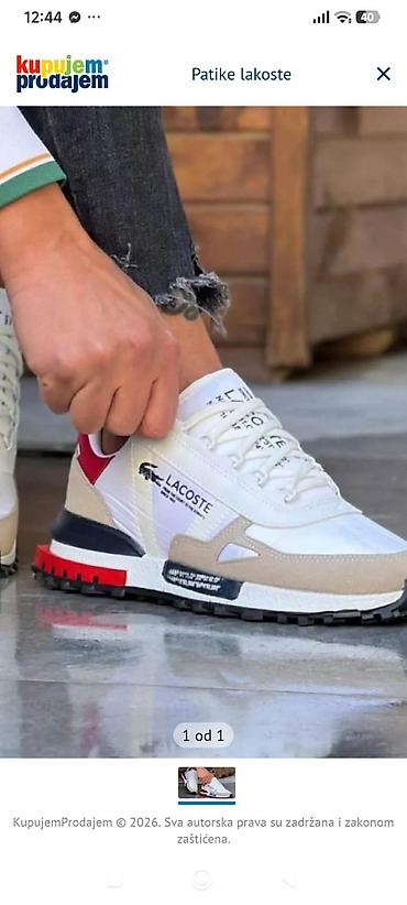 Patike: Stigle 40-43 Akcijska cena samo 5000 din. 44-46 5500 din — 9