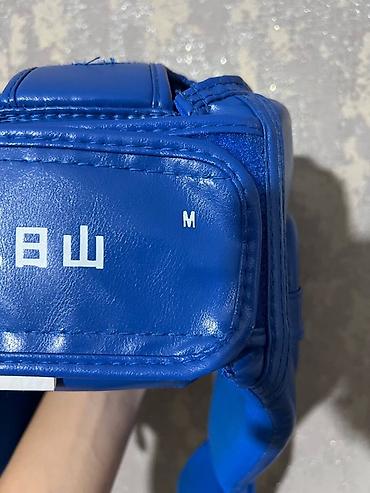 защита для ушей: Шлем для единоборств WESING, размер M, синий. - Тип — 4