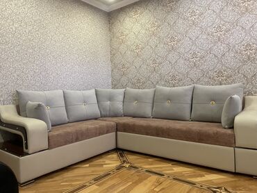 диван реклайнер: Künc divan, İşlənmiş, Açılan, Bazalı, Parça