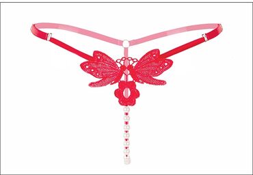 Трусики: Трусики, С кружевом, Хлопок, Китай — 8