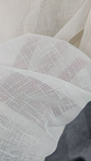 Pərdə və tüllər: Yeni, Pambıq Tül, Pulsuz çatdırılma — 16