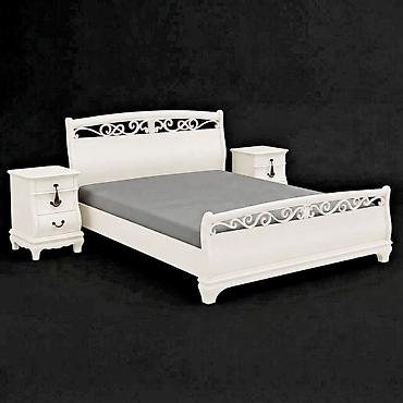 spada step: Кровать Madeira (Италия) + две тумбочки + основание для матраса в — 1