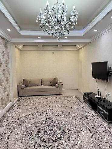 сдаю квартиру малдыбаева: 3 комнаты, 98 м², Ата-Тюрк парк Элитка, 5 этаж, Свежий ремонт — 5