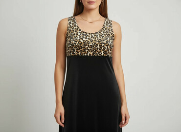 sukienka w panterkę zalando: Women`s dress, size L