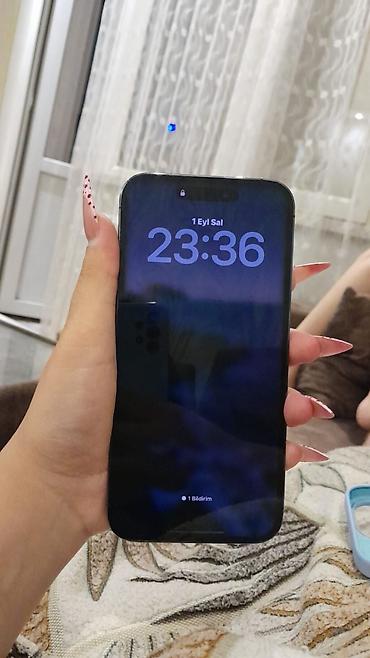 Техника и электроника: IPhone 14 Pro Max, 128 ГБ, Black Titanium, Беспроводная зарядка — 1
