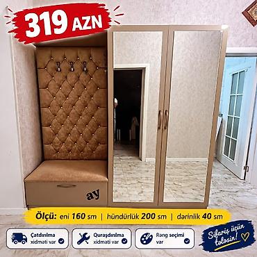 🏠 *Dəhliz mebeli – cəmi 319 AZN!*✨ 🔹 Ölçü: eni 160 sm × hündürlüyü 2 m