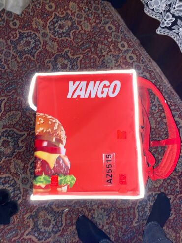 Kuryer çantaları: Yeni yanqo termocantasi islenmemis boyuk olcude teze tecili satilir